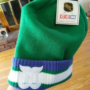 Authentic NHL CCM Hartford Whalers Hat